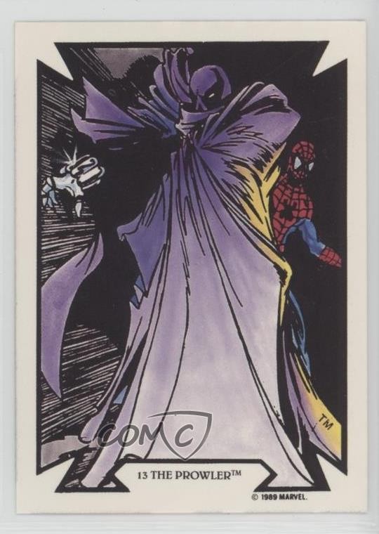 1989 Comic Images Marvel Comics Todd McFarlane The Prowler #13 0i7t