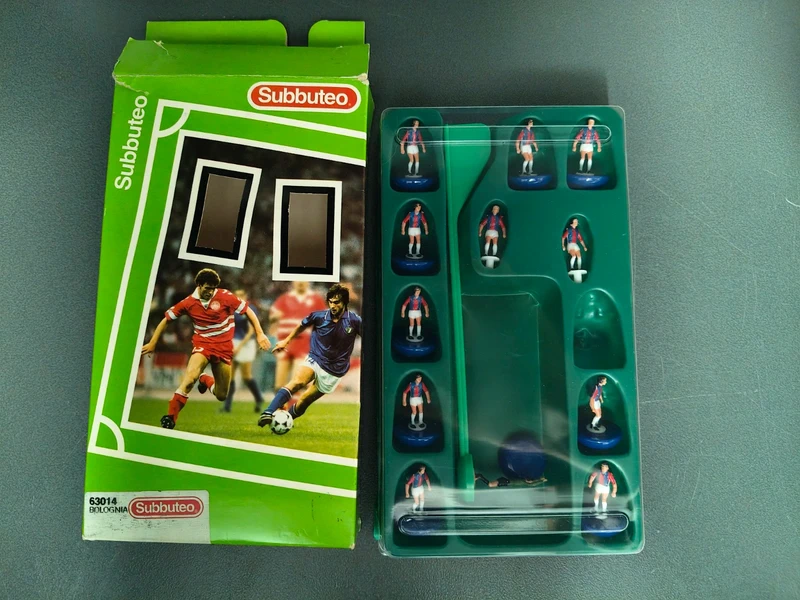 Subbuteo 63014 Bologna Vintage Anni 80 Originale - Squadra Calcio