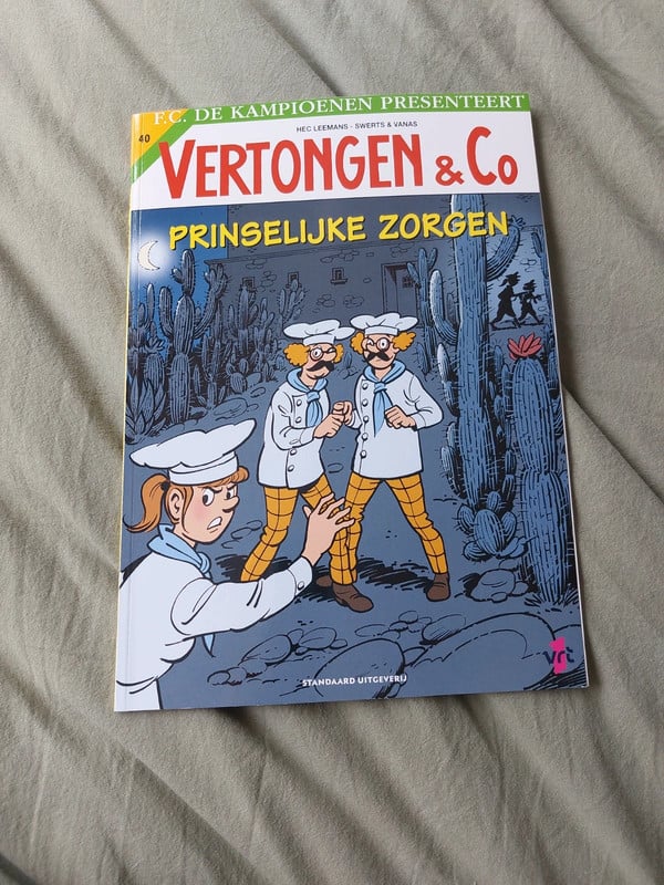 Vertongen & Co strip 40 - Prinselijke Zorgen