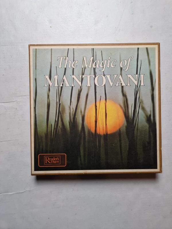 Vintage magic of mantovani lp record vinyl collection 1974 readers digest