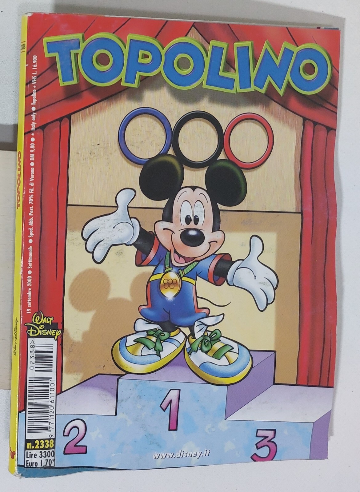56433 TOPOLINO libretto n. 2338