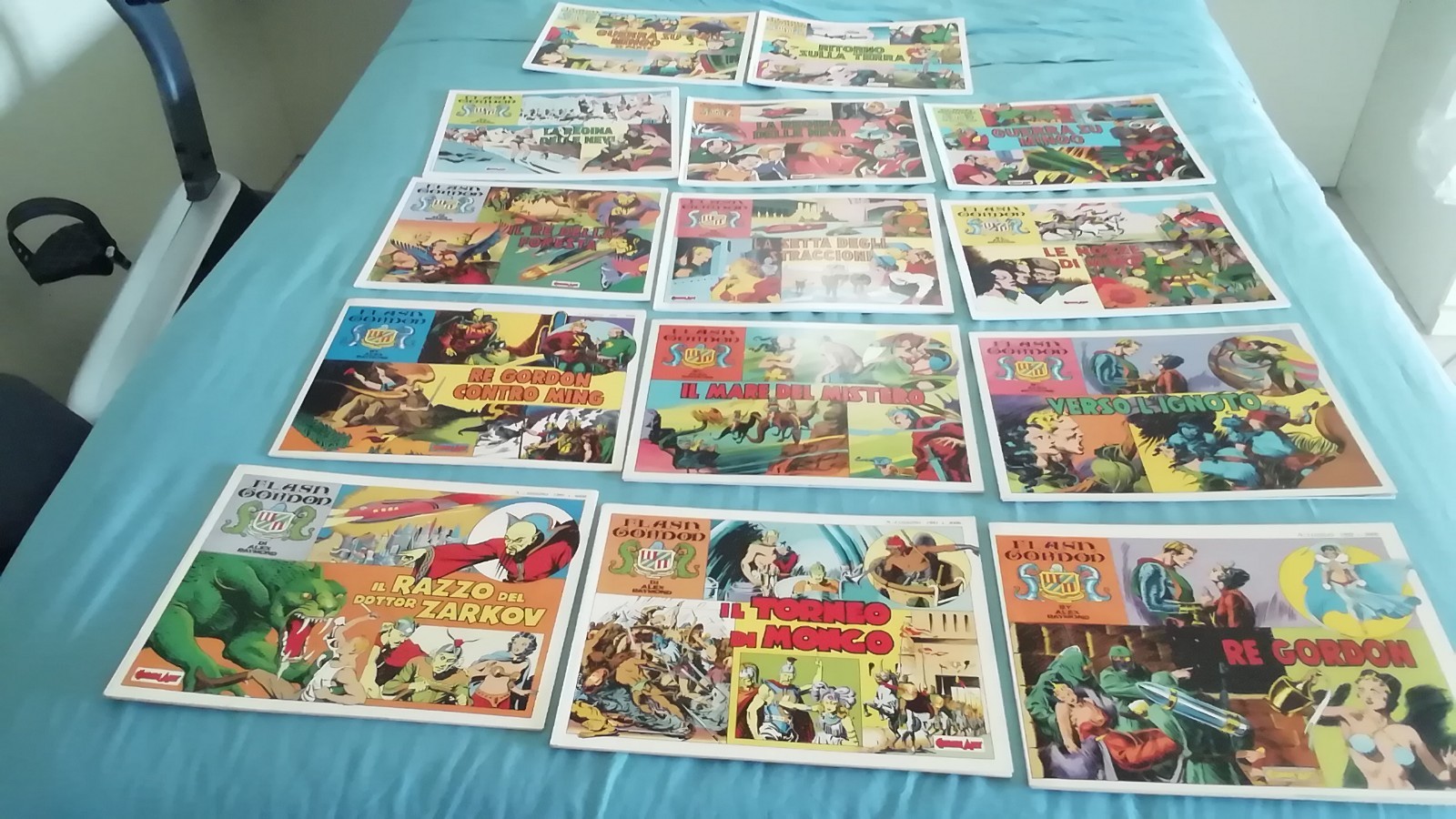 Flash Gordon 1/14 Completa Comic Art 1991/1997