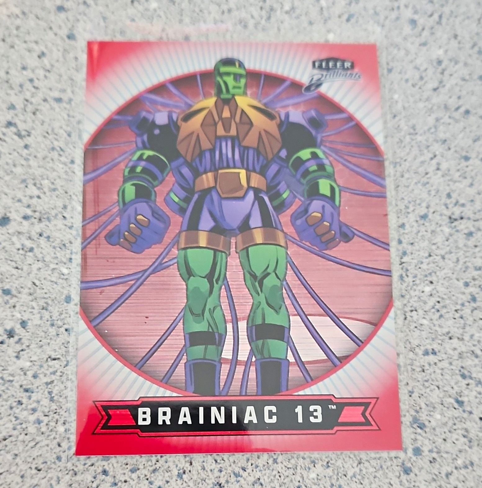 Fleer Brilliants Superman Red Heat Vision Brainiac 13 #21 2025 /1938