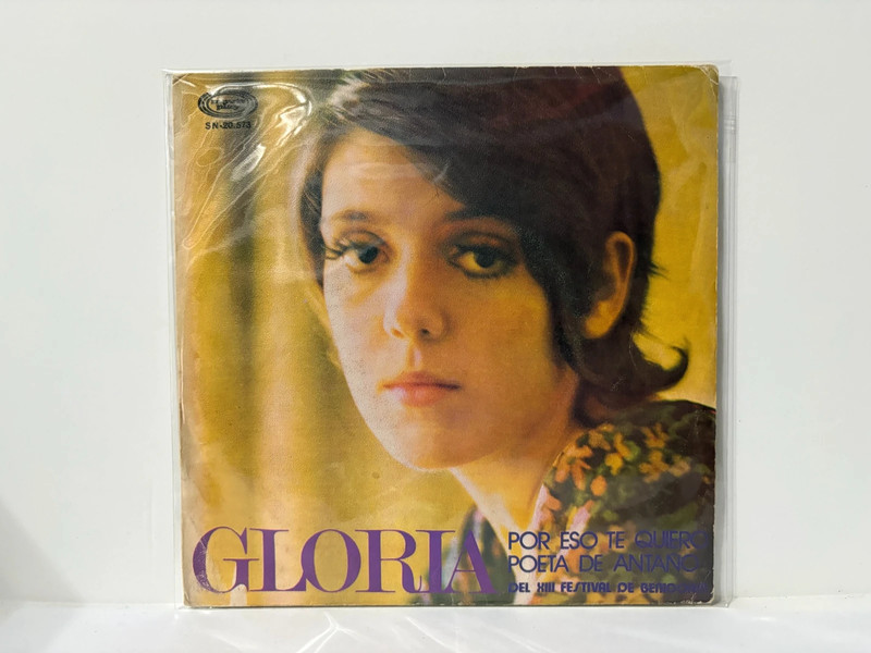 Single 7" / 45T - Gloria - por eso te quiero