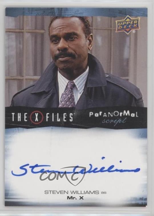 2023 The X-Files Monsters of Week Edition Mr X Steven Williams #A-SW Auto p0r