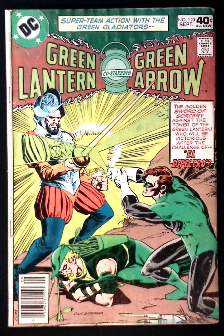 Lanterna Verde #120 DC 1979 Dick Giordano Copertura Freccia Verde