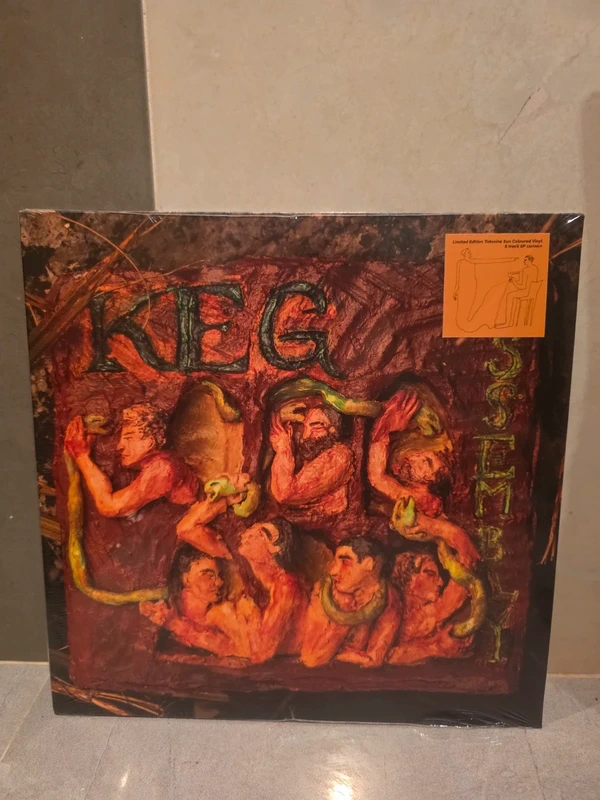 Vinyl record KEG Assembly/ limited edition tattooine Sun colored vinyl