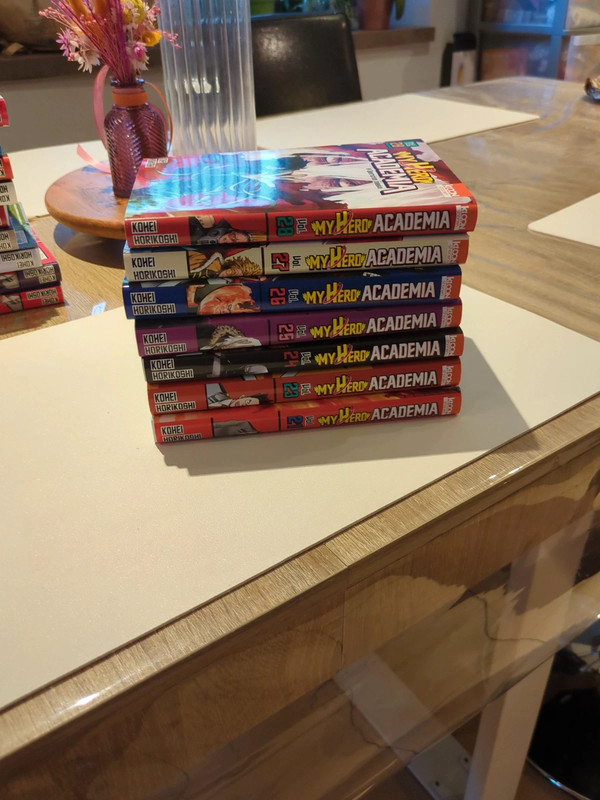 Lot My Hero Academia tomes 21 et 23 à 28
