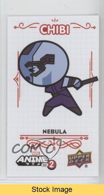 2023 Upper Deck Marvel Anime Vol 2 Chibi Nebula #19 LEGGI 0wz4