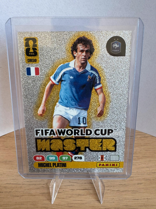 Panini adrenalyn world cup 26’ Platini