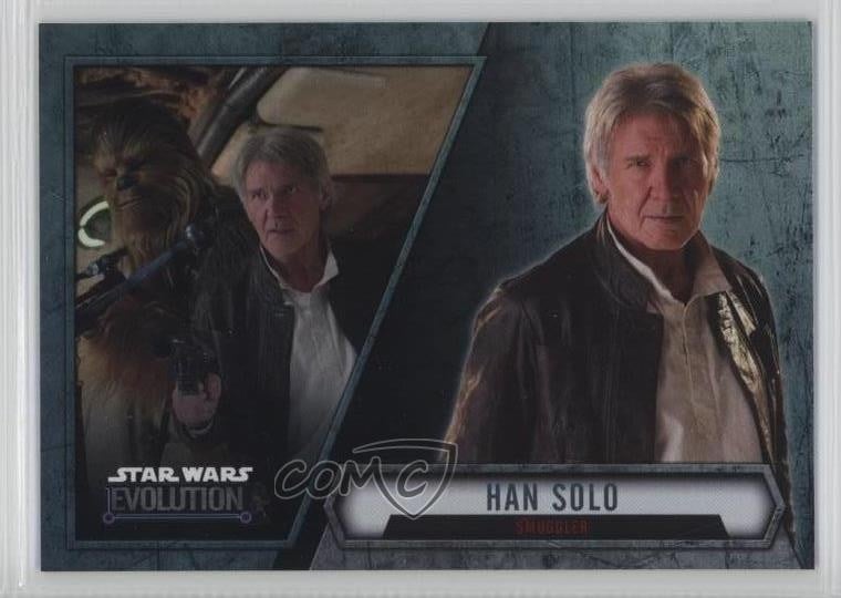 2016 Topps Star Wars Evolution Han Solo contrabbandiere #45 0a2