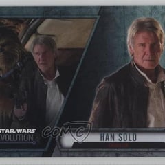 2016 Topps Star Wars Evolution Han Solo contrabbandiere #45 0a2