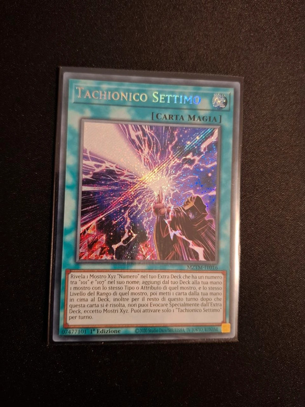 Tachionico settimo secret - yugioh