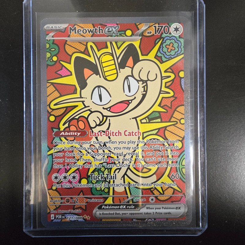 Meowth ex POR 121
