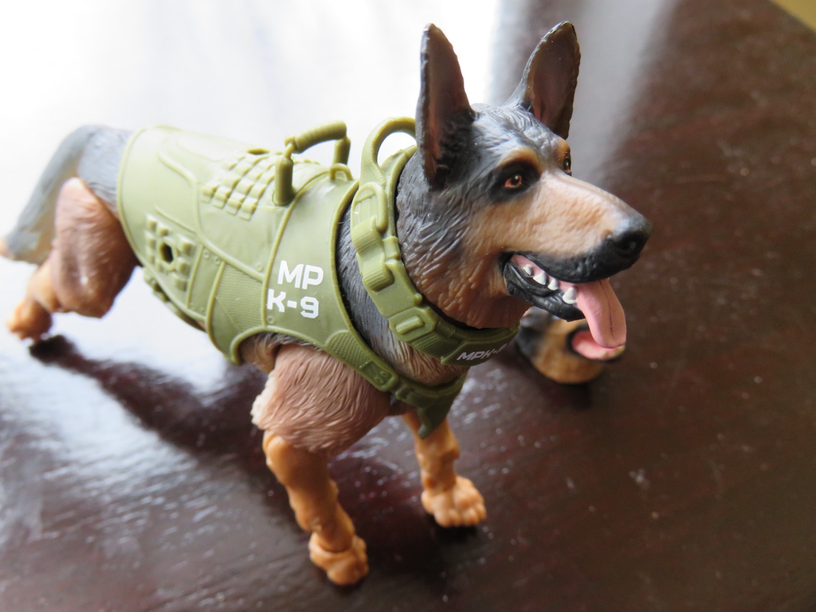 Hasbro GI JOE CLASSIFIED #157 Law & Order CANE con testa giubbotto 6" FORAGGIO PERSONALIZZATO ricambi