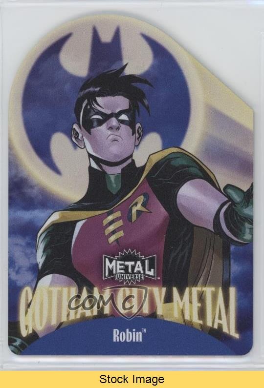 2025 Skybox Metal Universe Batman Gotham City Metal Robin #GM-15 LEGGI 1g0e