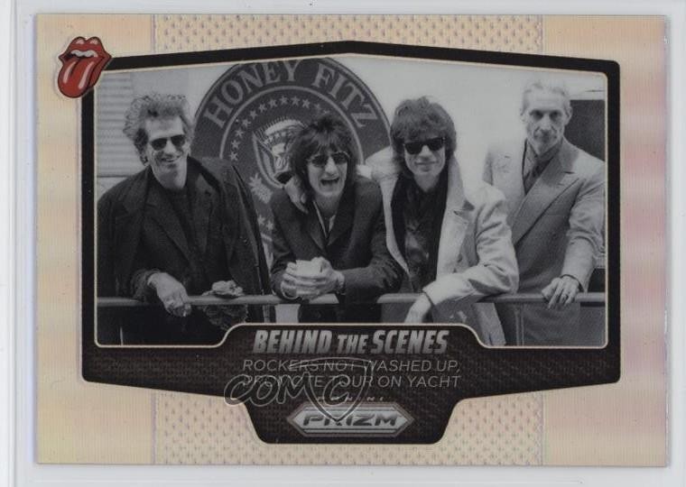2025 Prizm The Rolling Stones Behind Scenes Silver Honey Fitz New York 1994 1n3b