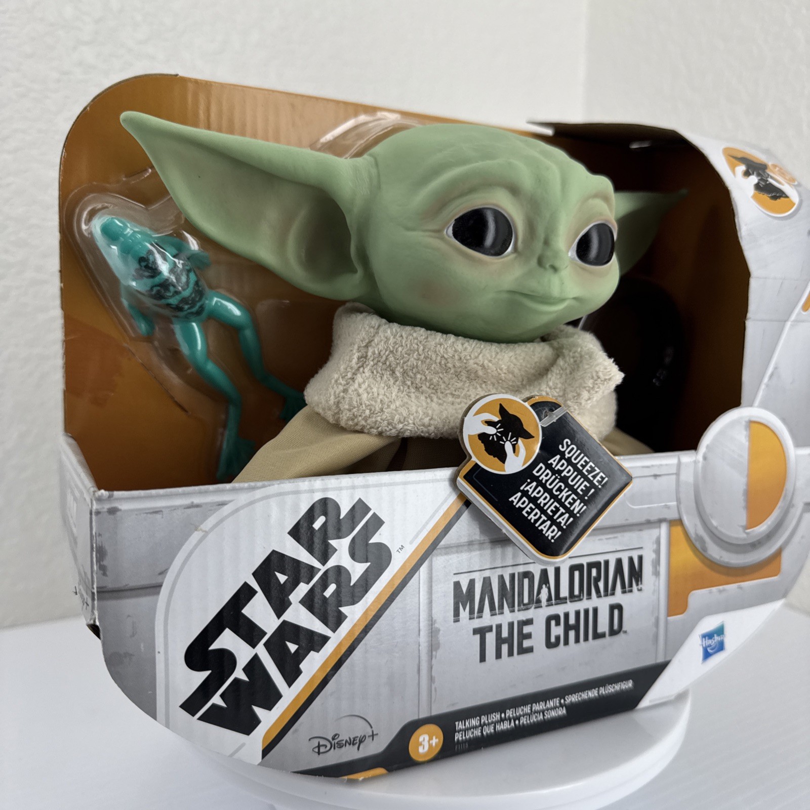 Hasbro 7.5" Star Wars The Child Baby Yoda Talking Plush Toy