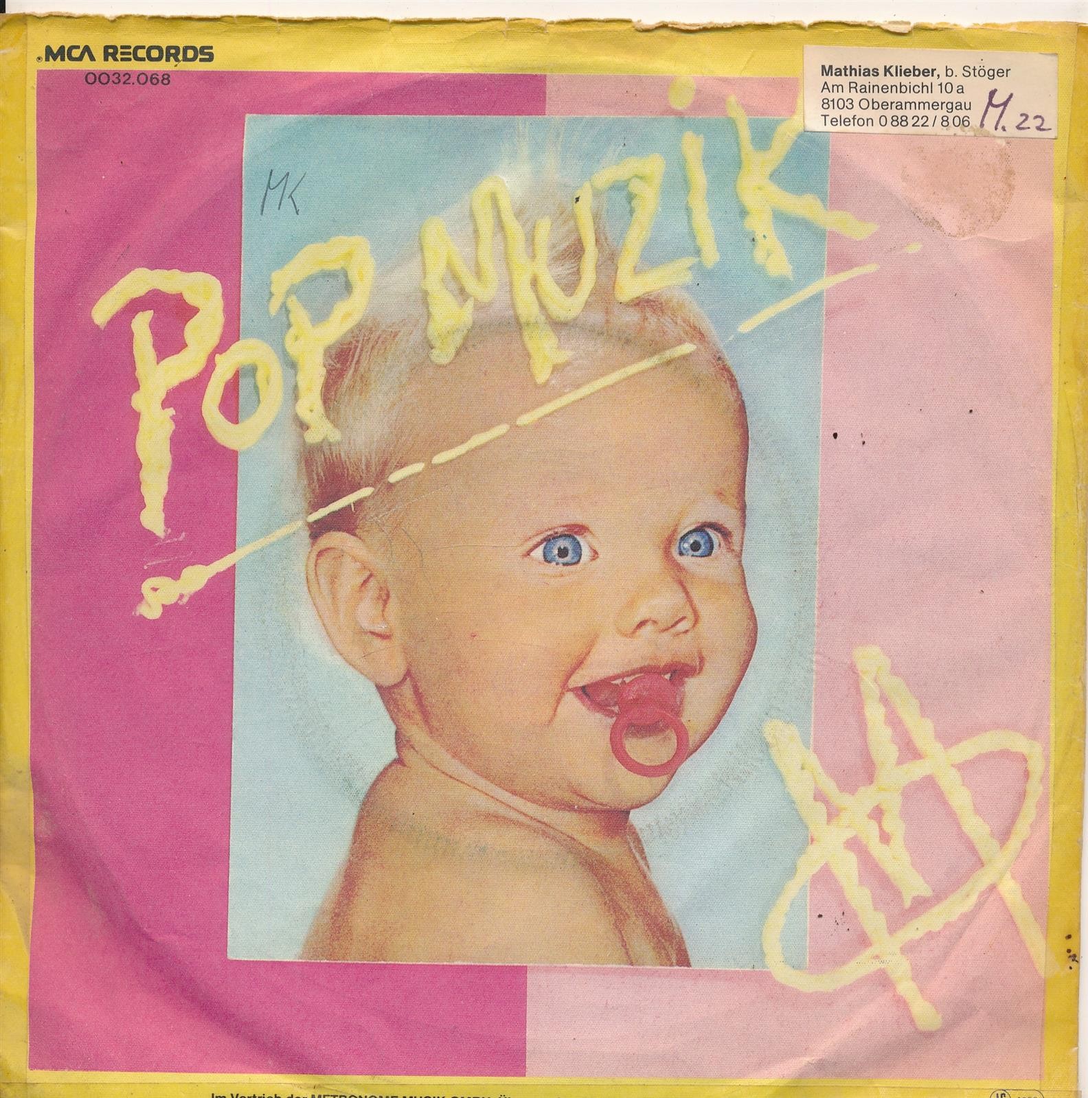 Pop Muzik - M - Single 7" Vinyl 171/16