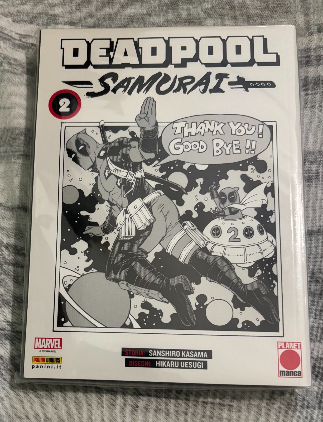 Deadpool Samurai 2 cover regular Planet Manga - Panini Comics 2023 COME NUOVO