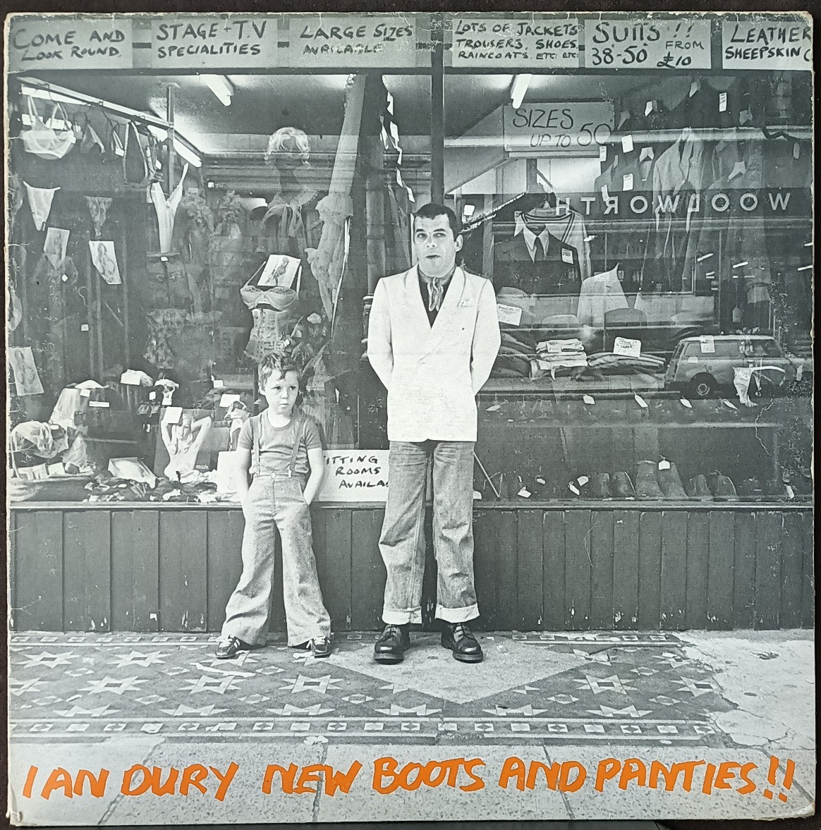 Ian Dury – New Boots And Panties!! - Vinile, LP, Album, Stereo