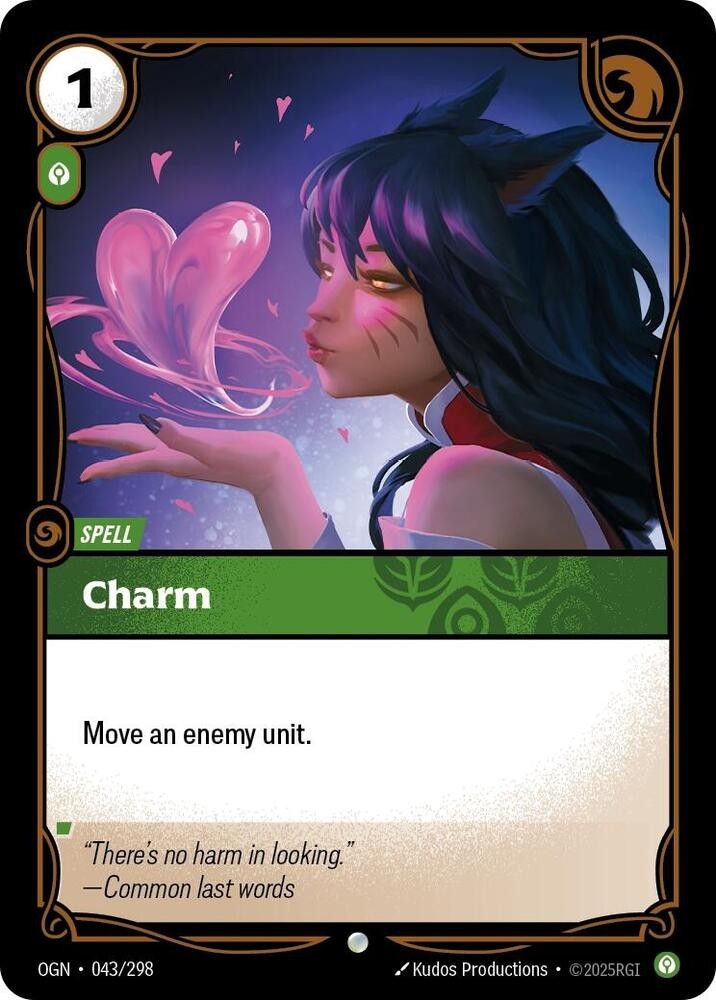 Charm Riftbound OGN 043/298 Foil