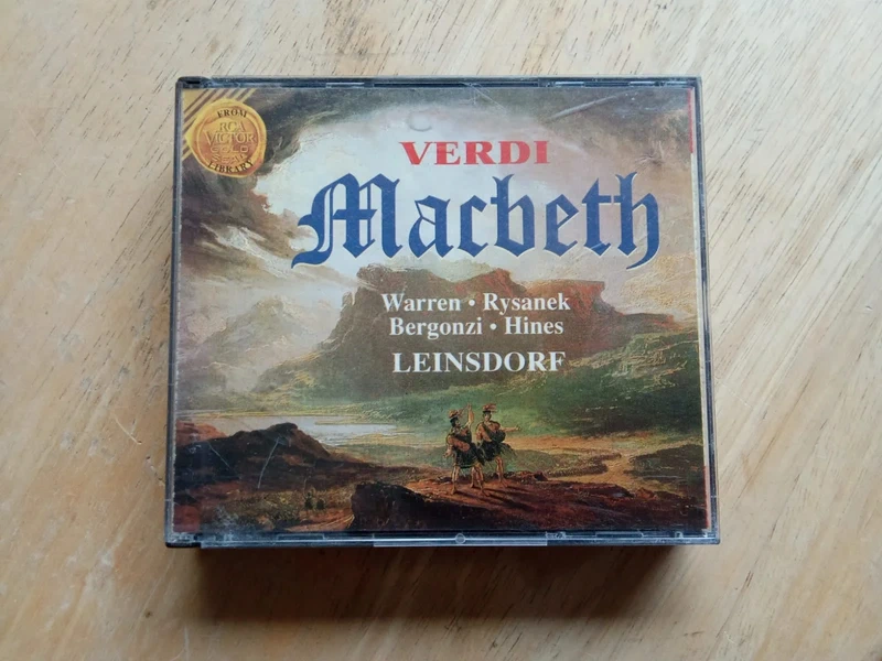 [Double CD] Verdi, Macbeth, Erich Leinsdorf, Leonard Warren