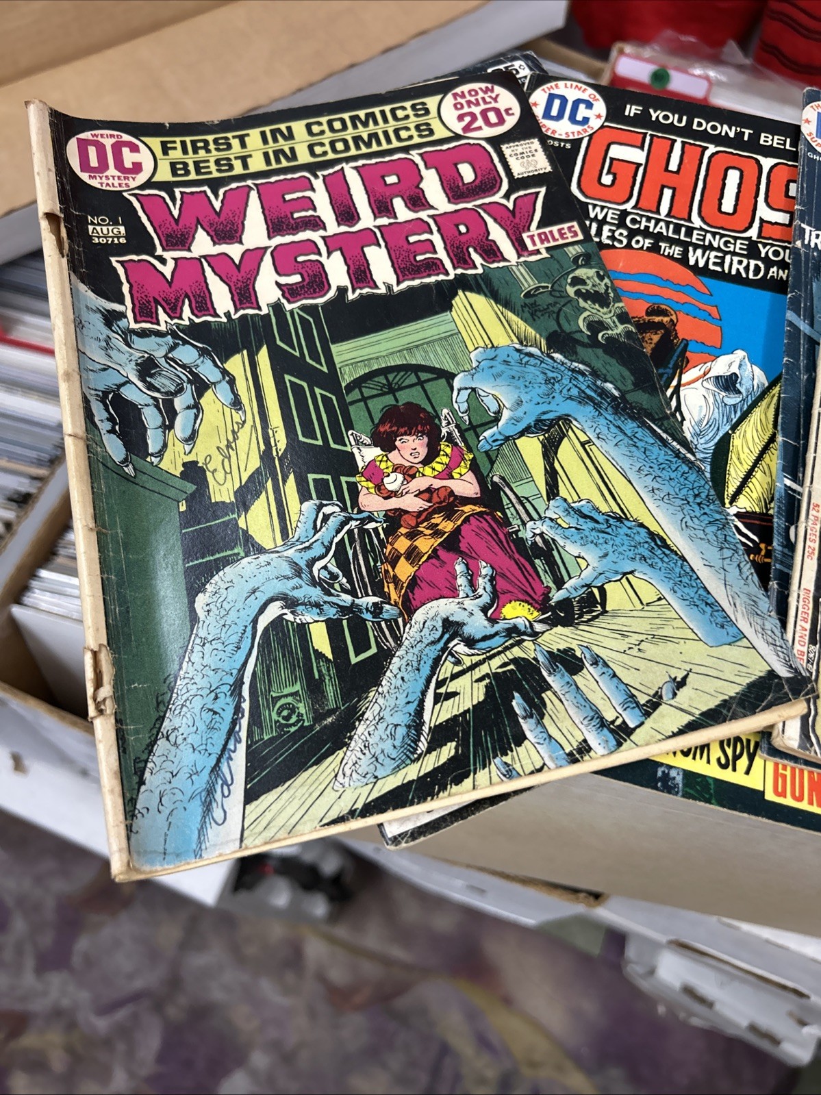 Lotto 300 libri Horro anni 70 non bustinati o imbarcati Marvel DC
