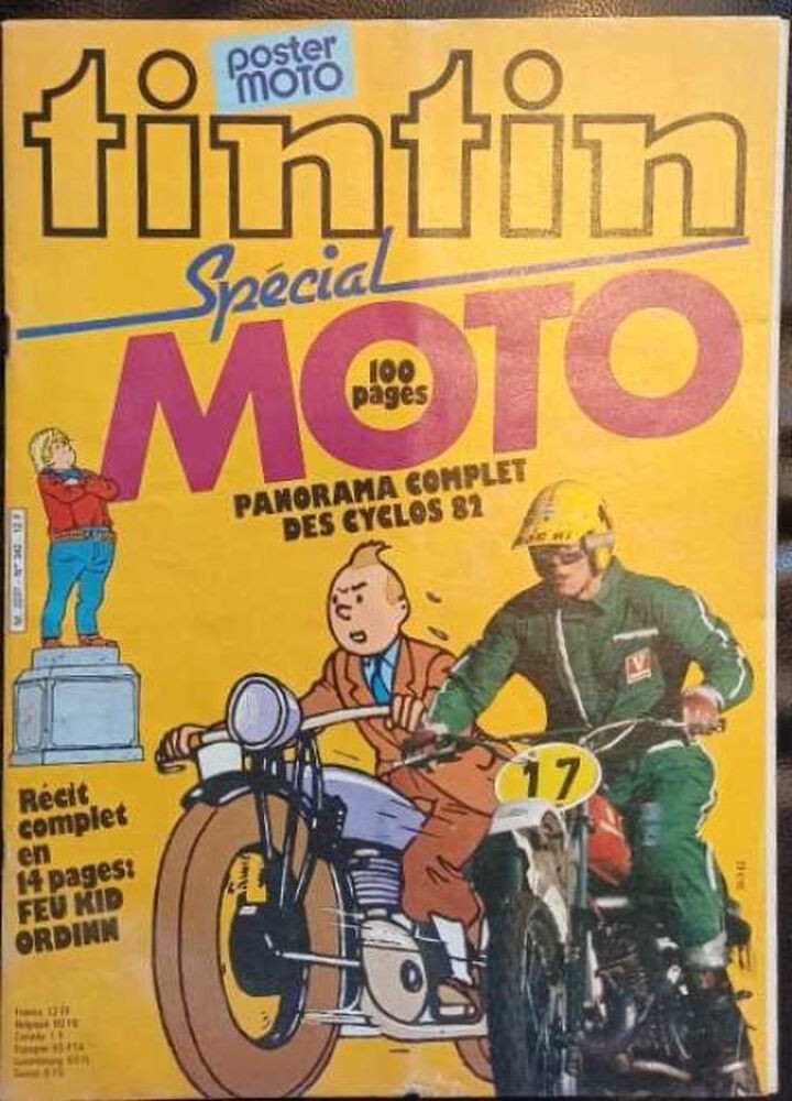 Tintin Spécial Moto N°342 | Collectif | Bon état