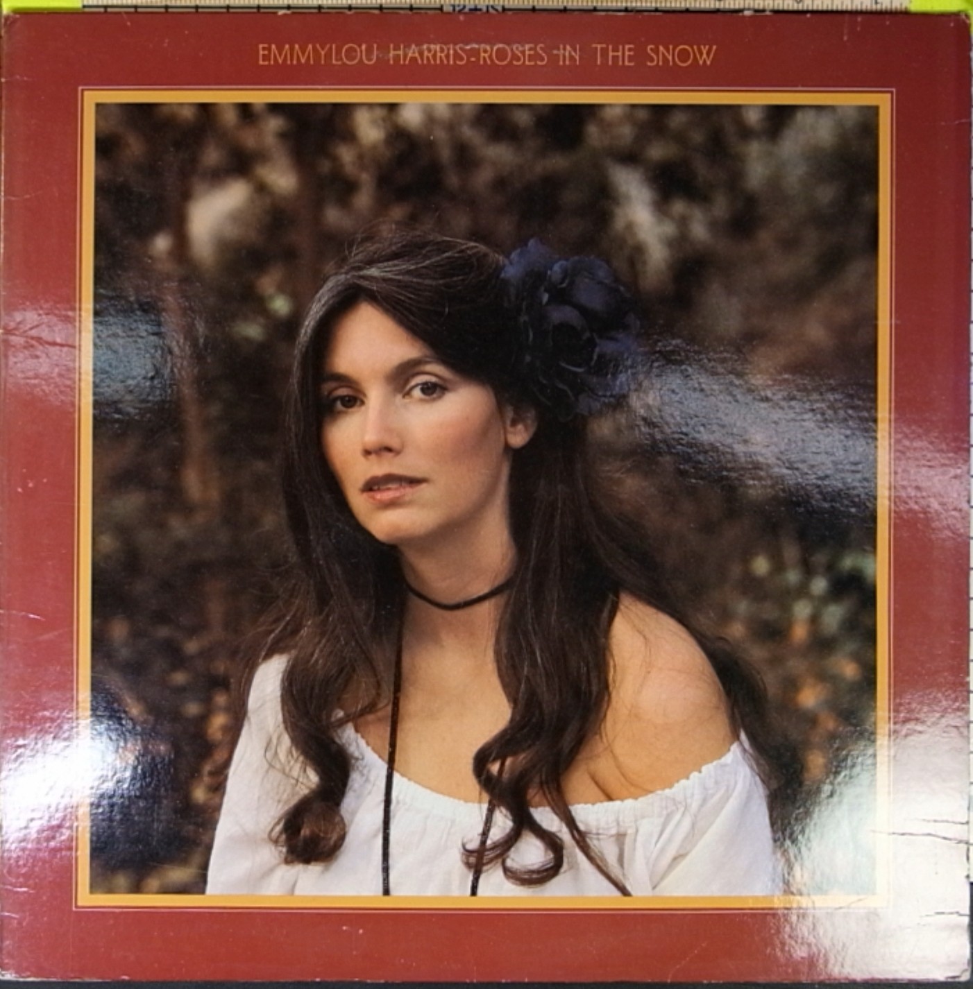 Emmylou Harris Roses In The Snow Vinyl LP Record 1980 Warner Bros Country