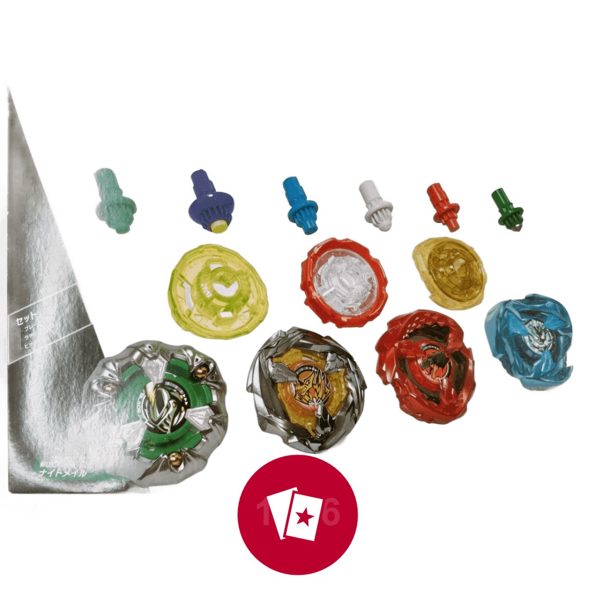 Modellino UX-10 Takara Tomy Beyblade X Japan usato scatola inclusa accessori completi