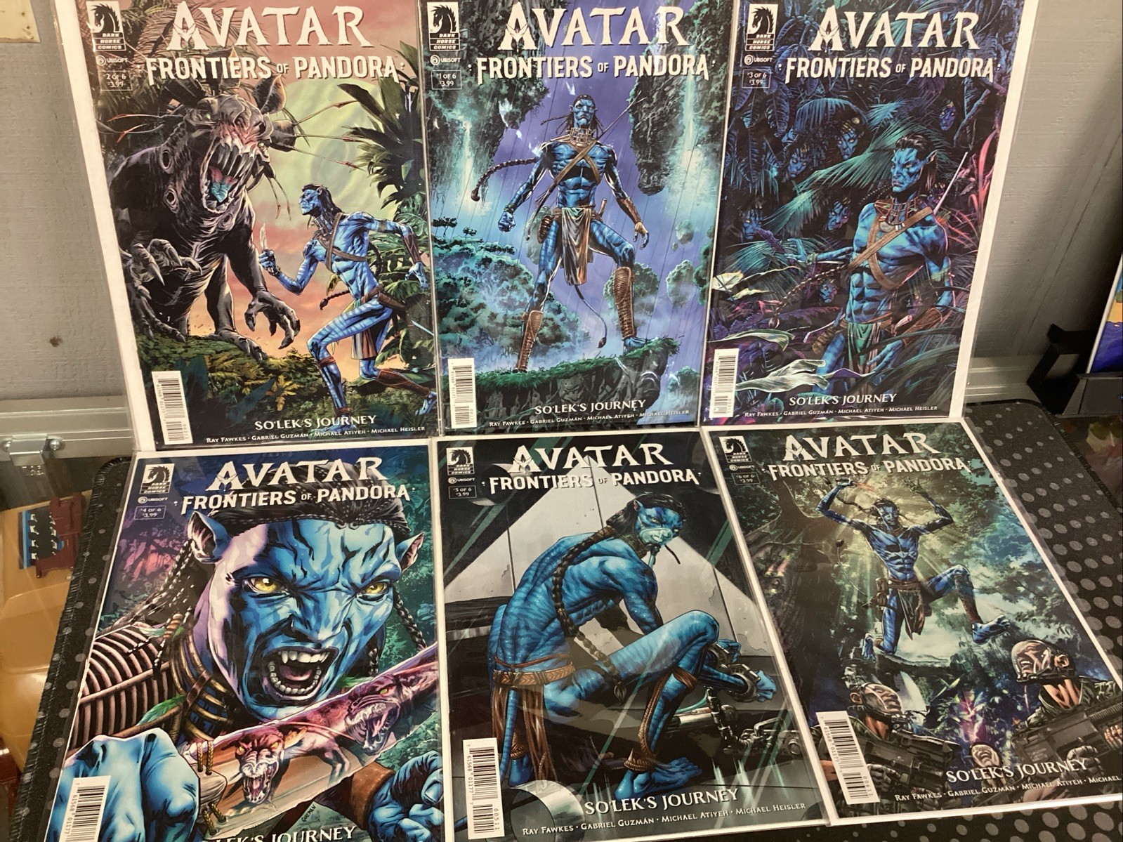 AVATAR: FRONTIERS OF PANDORA Complete set #1 2 3 4 5 6 Dark Horse NM Lot