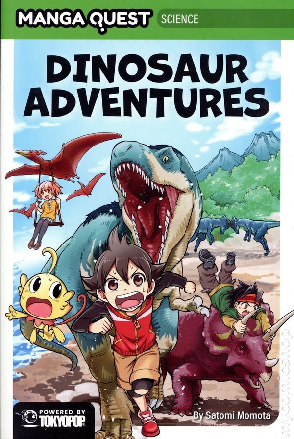 Manga Quest Science: Dinosaur Adventures GN #1-1ST NM 2026 Immagine Stock