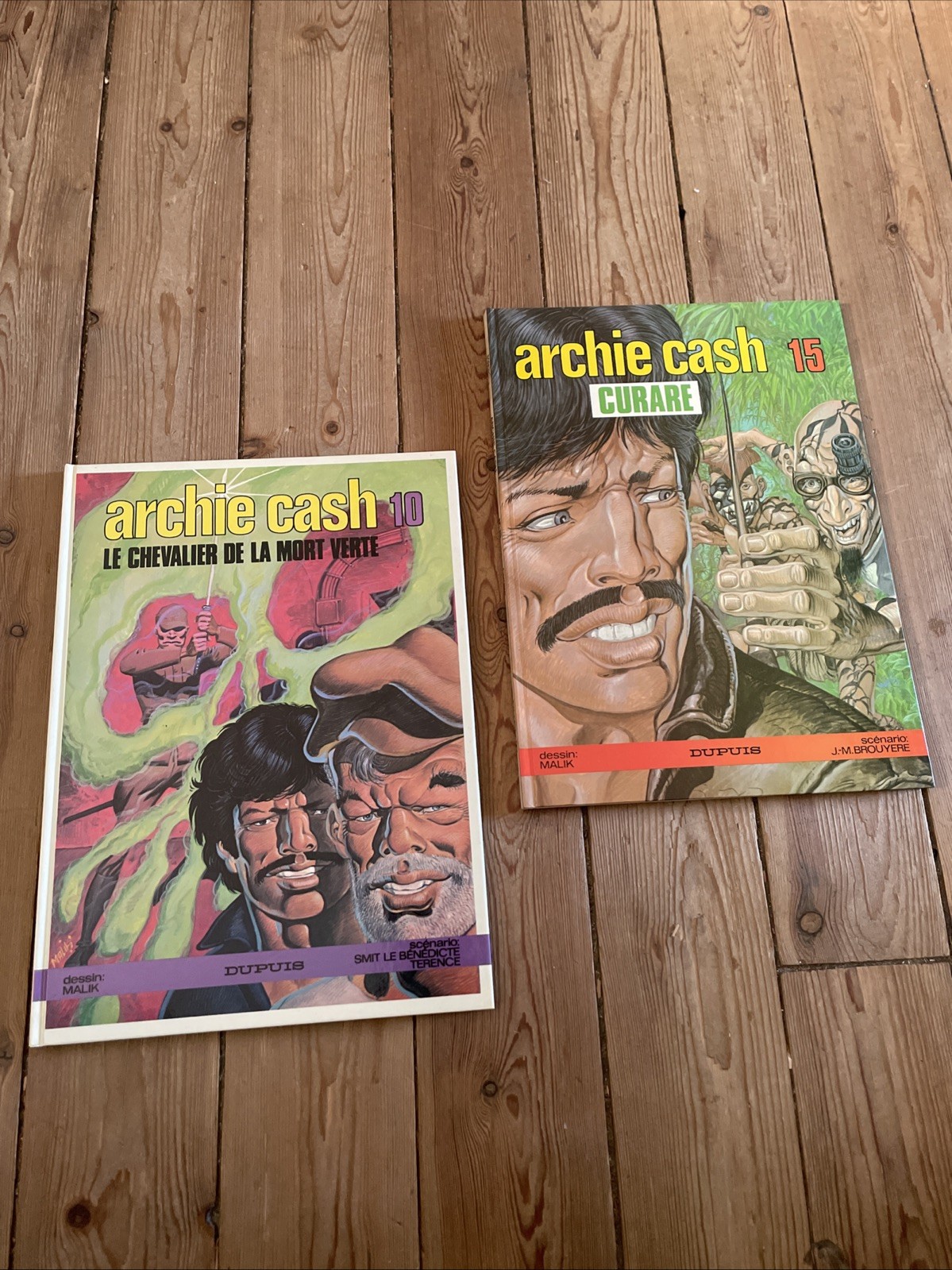 ARCHIE CASH - Lot de 2 Tomes (N°10 & 15) - Ed. Original (Bon Etat) - BD