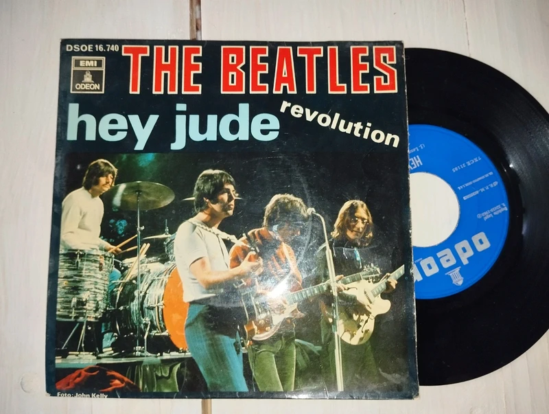 Single vinilo the Beatles hey jude