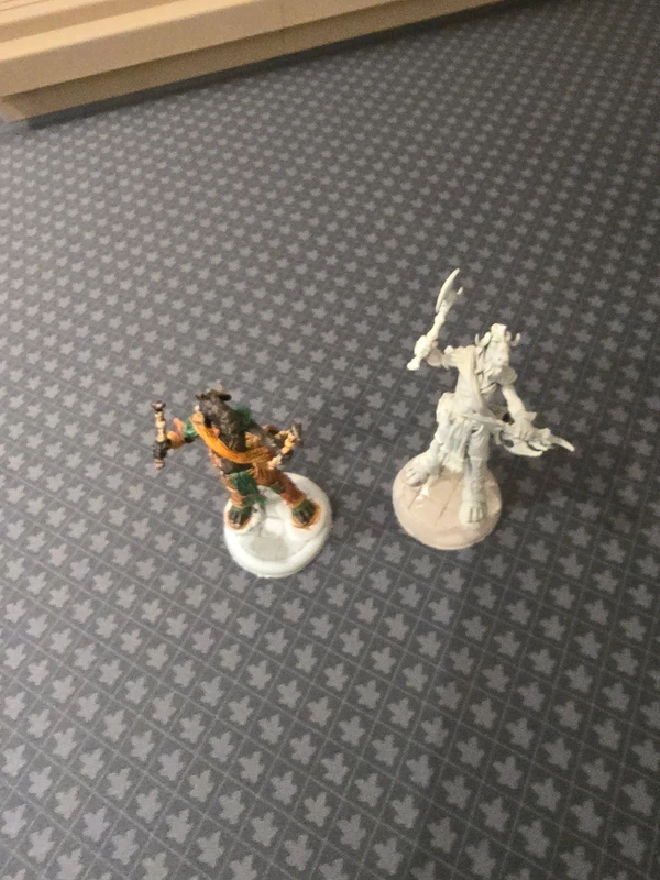 Figurines Khârn-Âges guerrier mongo gouns