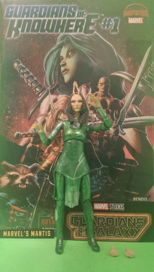 Marvel Legends MANTIS *PERSONALIZZATO* come MANTIS BAF COMPLETO + OTTIMO FUMETTO