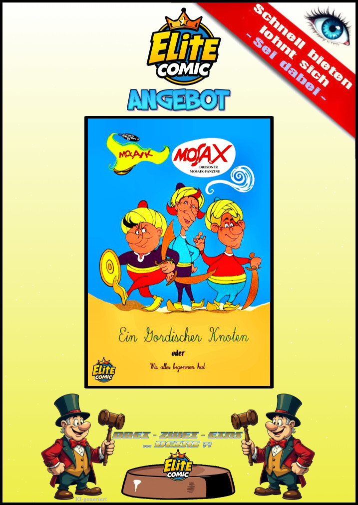 Mosa.X Fanzine 2022 - Digedags - Un nodo gordiano 💥 nuovo/non letto 💥