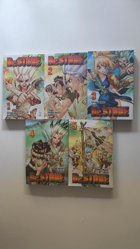 Dr. Stone Vol 1-5