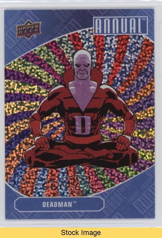 2023-24 Upper Deck DC Annual Color Wheel Sparkle Deadman #11 READ 1je9