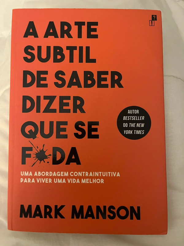 Livro “A arte subtil de saber dizer que se foda”