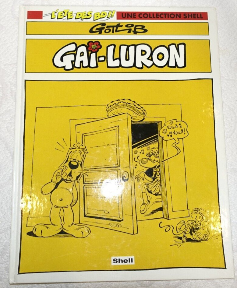 Collezione Gotlib Gai-Luron Shell - 1994 - Fumetto Francese