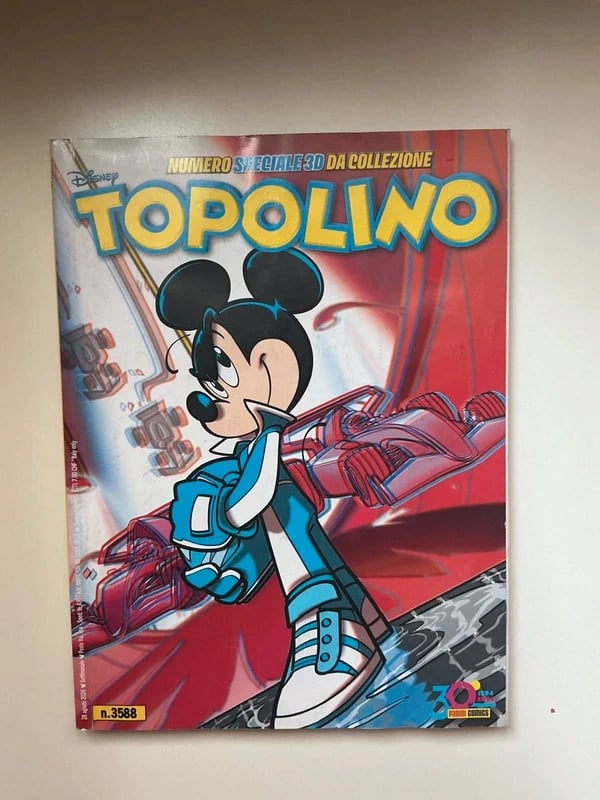 Fumetto "Topolino n.3588: numero speciale 3D da collezione"