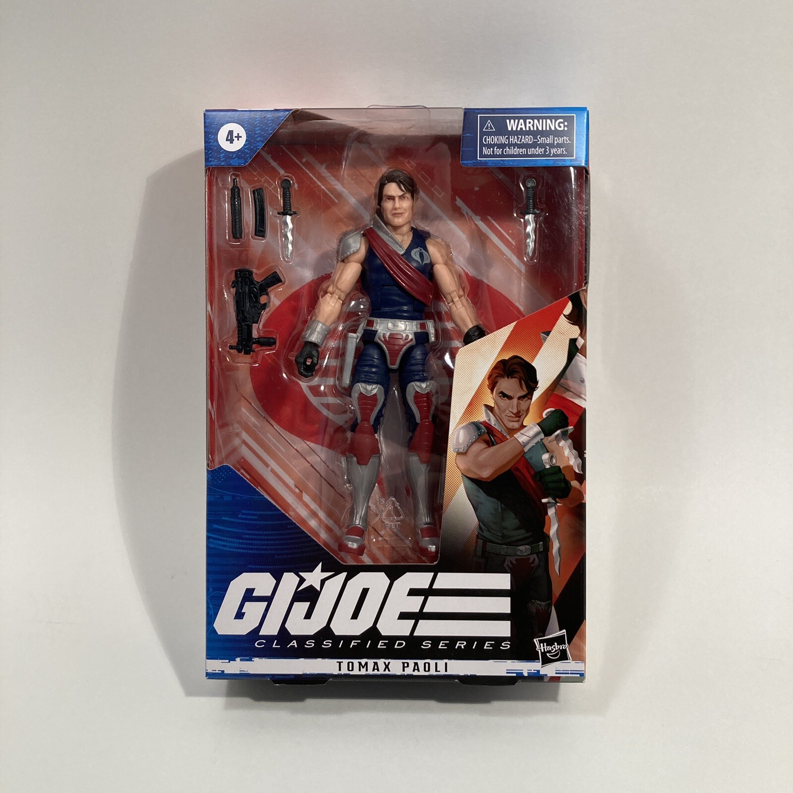 G.I. JOE CLASSIFIED SERIES TOMAX PAOLI 44 6 IN. ACTION FIGURE   (NIB)