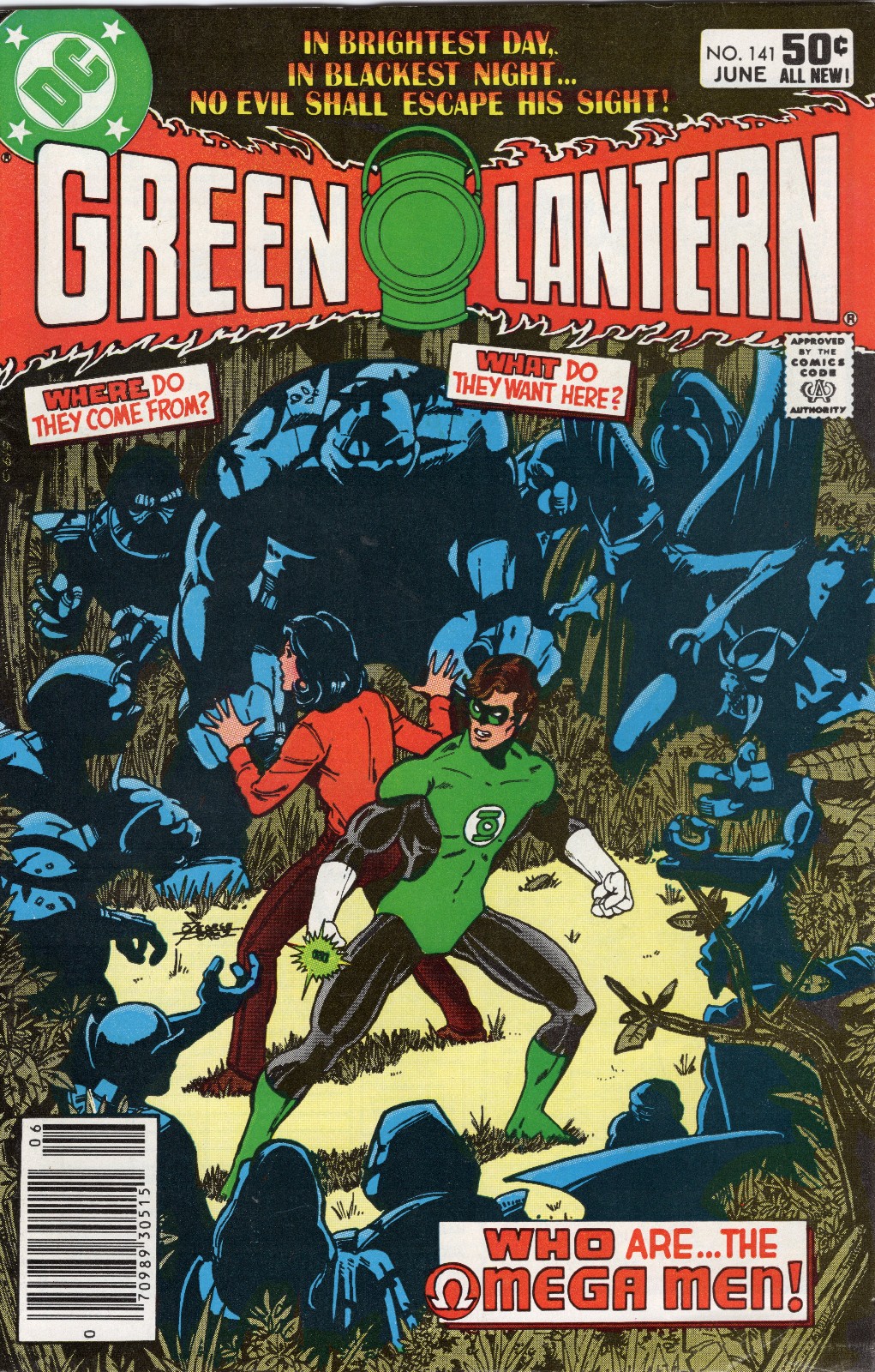Green Lantern 141 (1981): NEWSSTAND - 1st Omega Men - DC