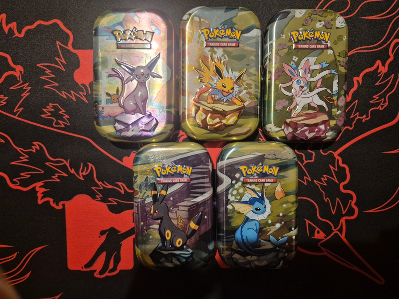 Lot de Mini Tins EV8.5 Vide