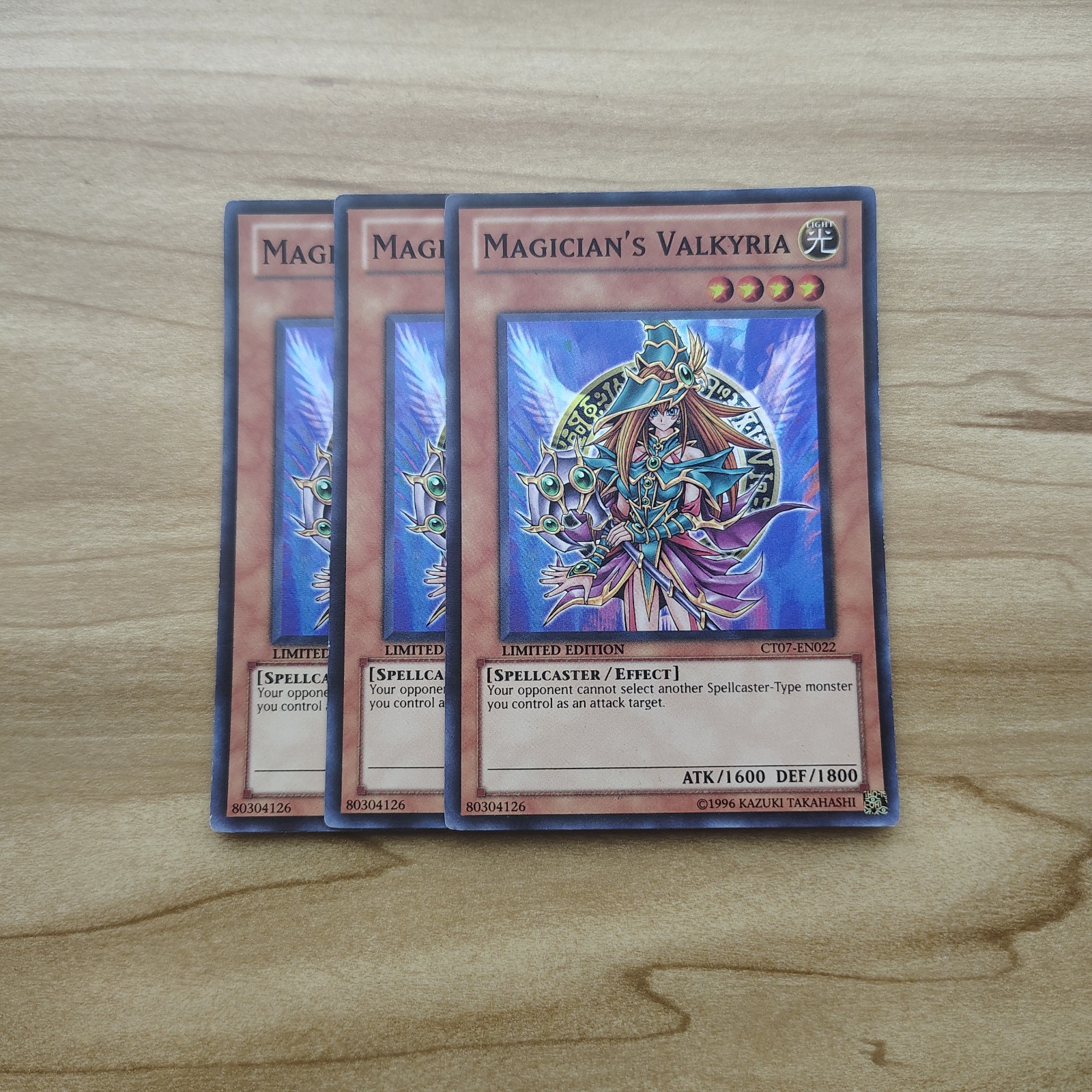 Magician's Valkyria 3x - CT07-EN022 - Playset - Super Rare / Holo Yugioh!