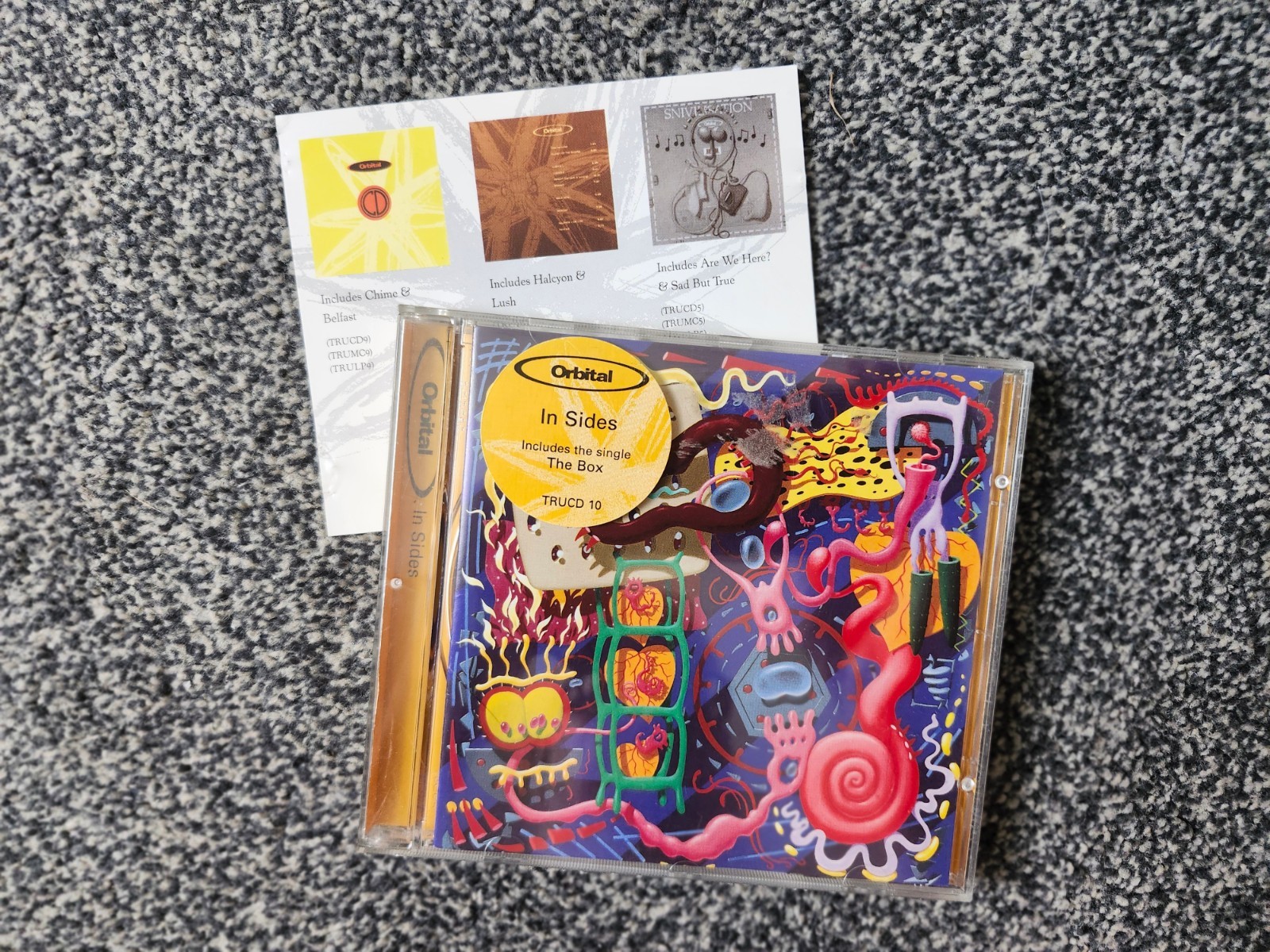 Orbital - Insides - CD  In Sides 