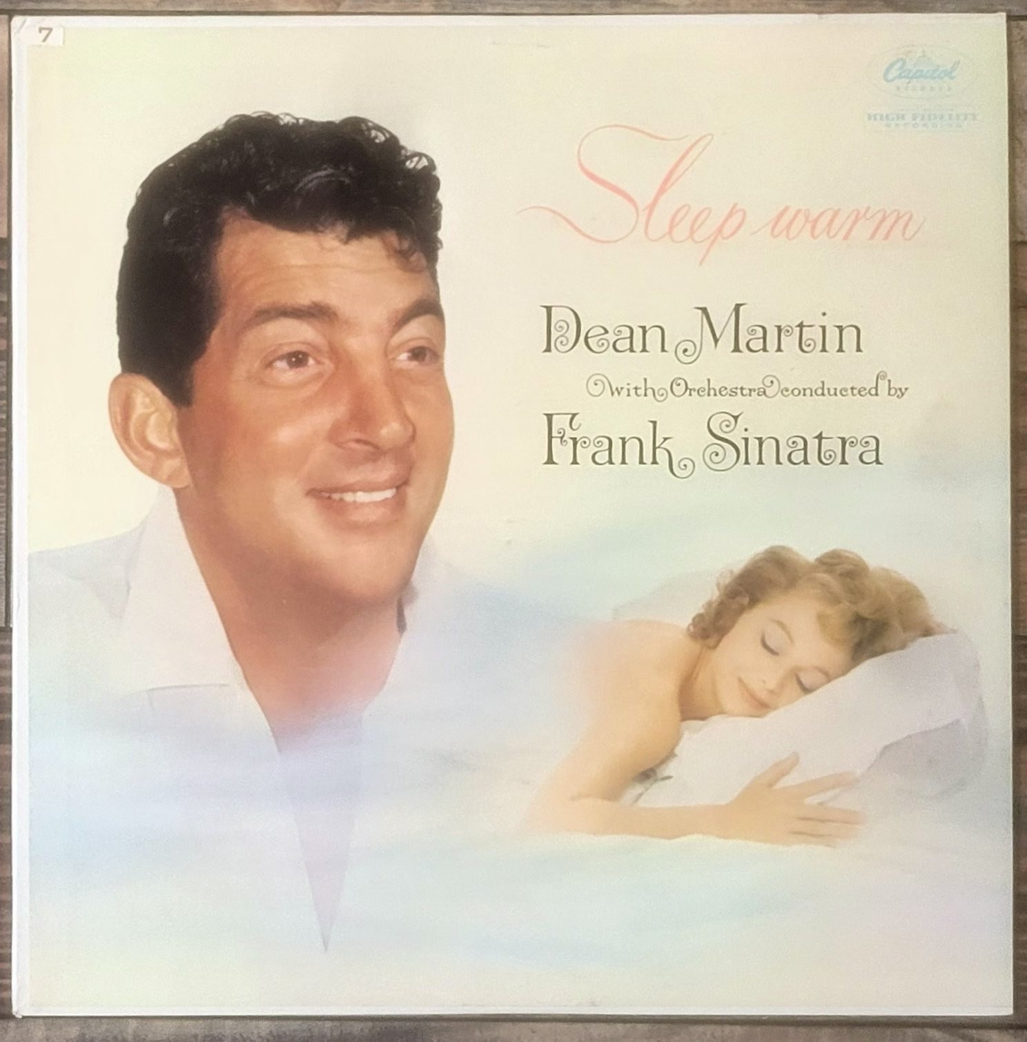 Dean Martin - Sleep Warm 1962 Capitol Records LP T-1150 VG+/VG+