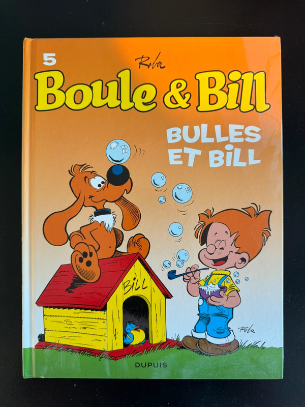 BD boule et bill « Bulles et bill » tome 5